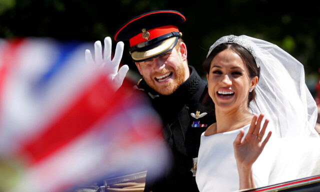 POLITISK MOTIV: Enkelte vil ha det til at bryllupet mellom amerikanske Meghan Markle og britiske prins Harry er en del av en større plan i regi av Storbritannia. Foto: NTB Scanpix POLITISK MOTIV: Enkelte vil ha det til at bryllupet mellom amerikanske Meghan Markle og britiske prins Harry er en del av en større plan i regi av Storbritannia. Foto: NTB Scanpix